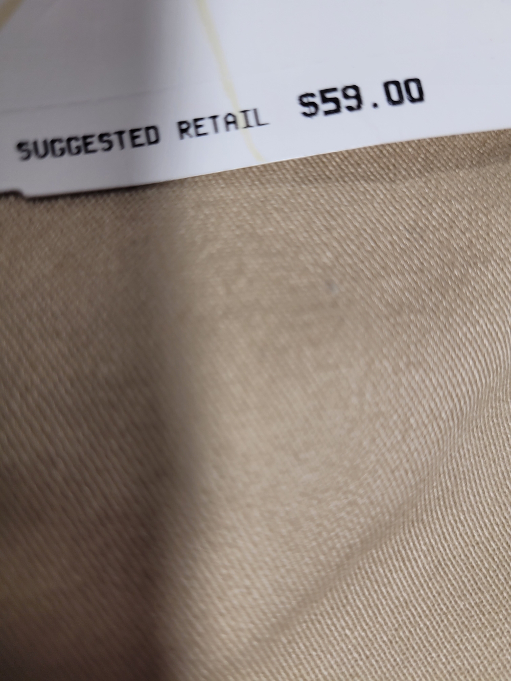 Liz Claiborne Women's Chino Pants in Khaki Tan - Picture 4 of 5